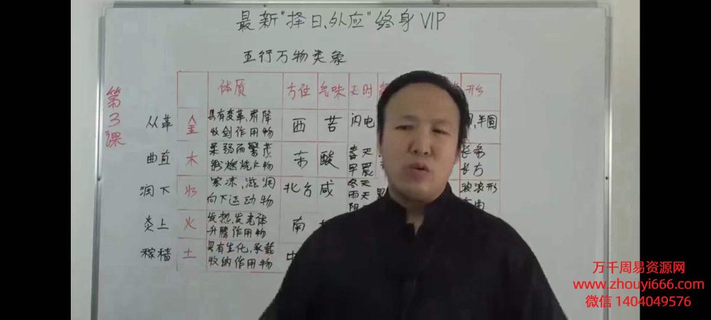 包双龙VIP择日外应课程，22节视频