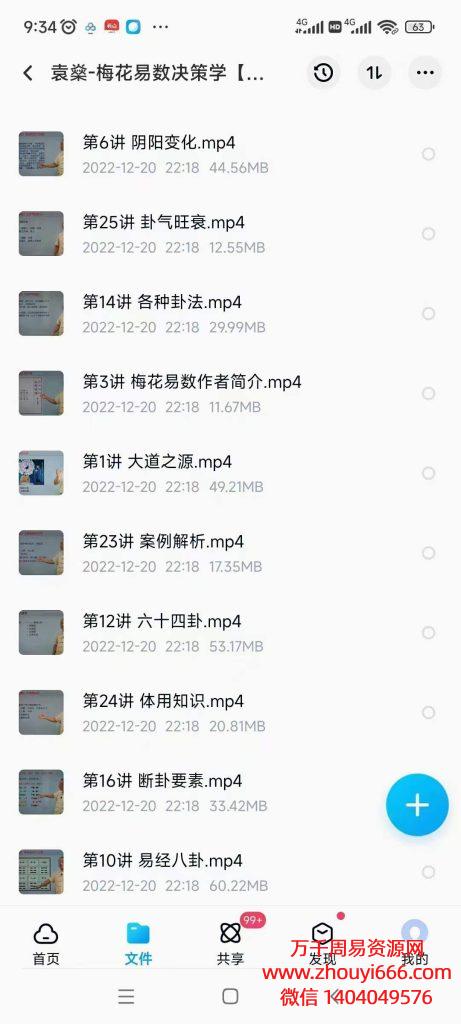 袁燊梅花易数决策学，视频26集