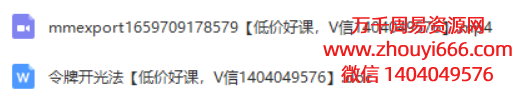 民间无名氏令牌开光法，视频+文档
