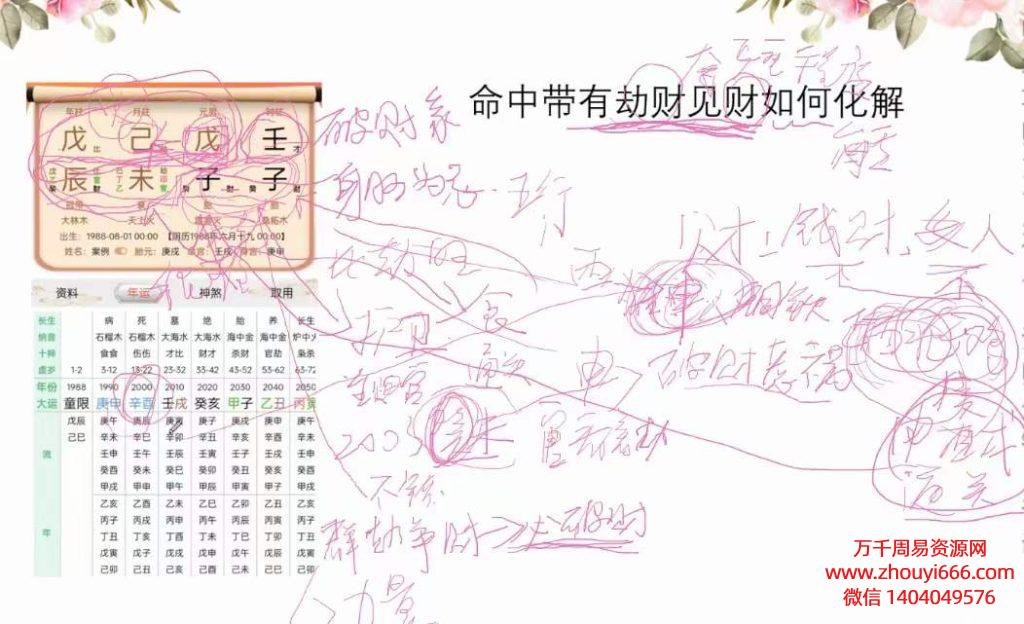 金镖门于诚老师《详解命局中劫财见财各种情况及化解》视频10集
