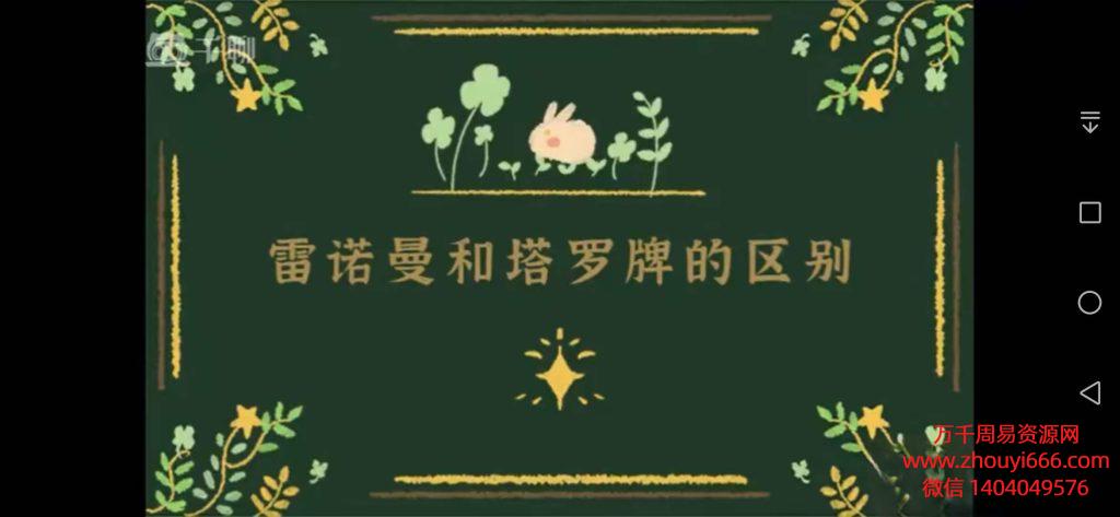 猫狸狸雷诺曼入门到精通，25集视频