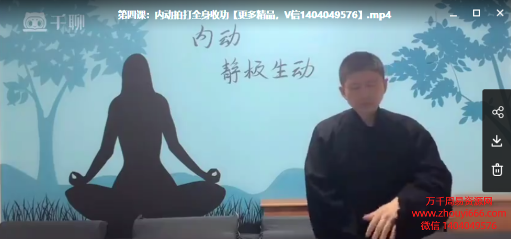 内动好健身内动胎息筋膜抖动 ，视频8集