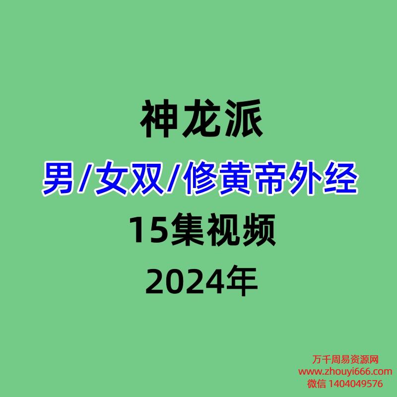 神龙派男/女双/修黄帝外经，15集视频