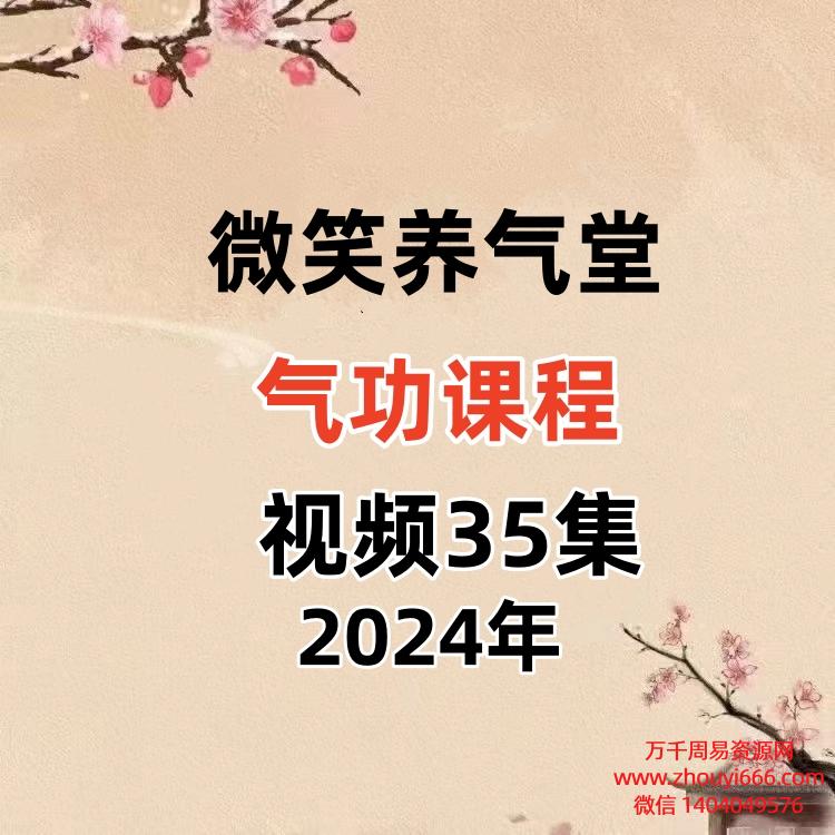 微笑养气堂气功课程，视频35集