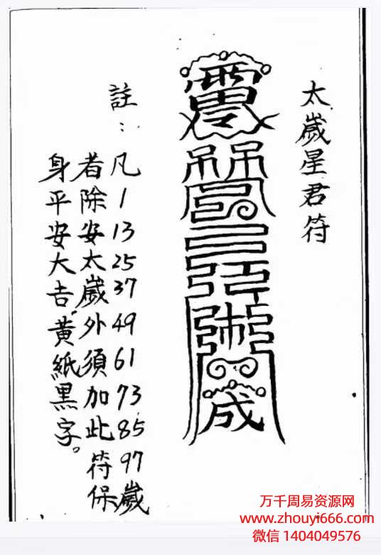 道教符法《化太岁十二神符》手抄-25单页.pdf