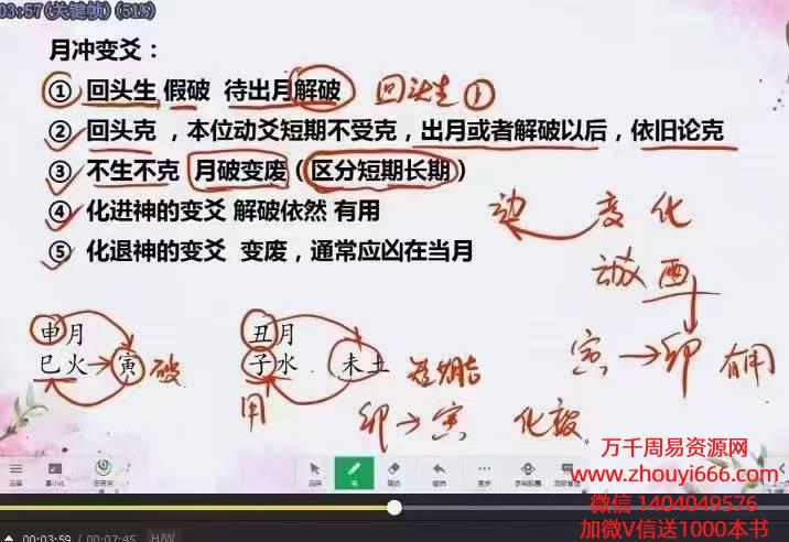 24年安易芳老师，六爻课程，视频384集