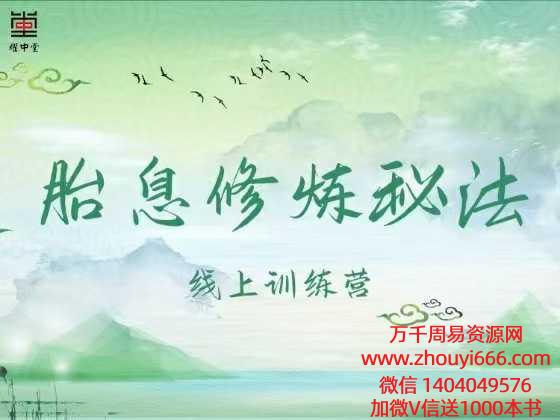 【免费】胎息修炼秘法7集视频