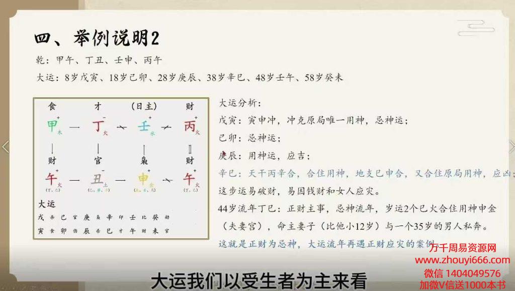 龙诗雅最新《八字命理高级班》教学视频59集