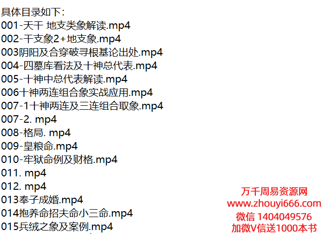 崔老师催文举《2024年第五期》盲派八字教学视频25集