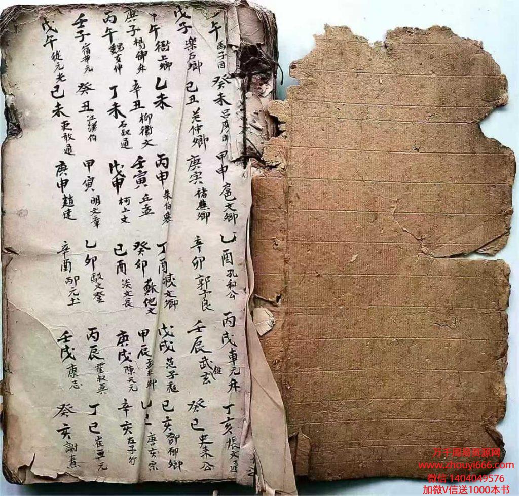 《造葬选吉百科全书》64筒子页