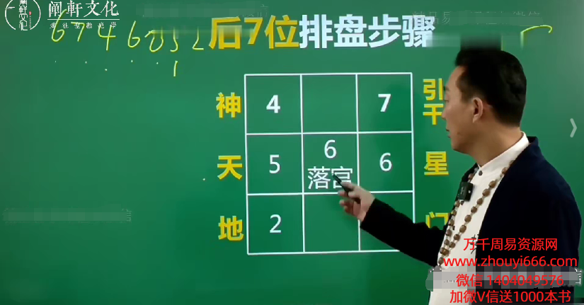 军师张仪《玄数奇门传承弟子班》33集➕《玄数奇门教材》内部资料一份