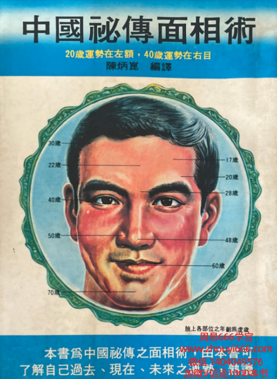 陈炳昆《中国秘传面相术》 182页 电子版