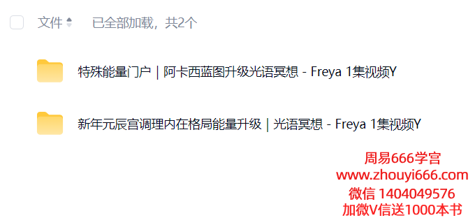 【元辰宫】新年元辰宫调理内在格局能量升级|阿卡西光语冥想 - Freya两套课程 视频2集