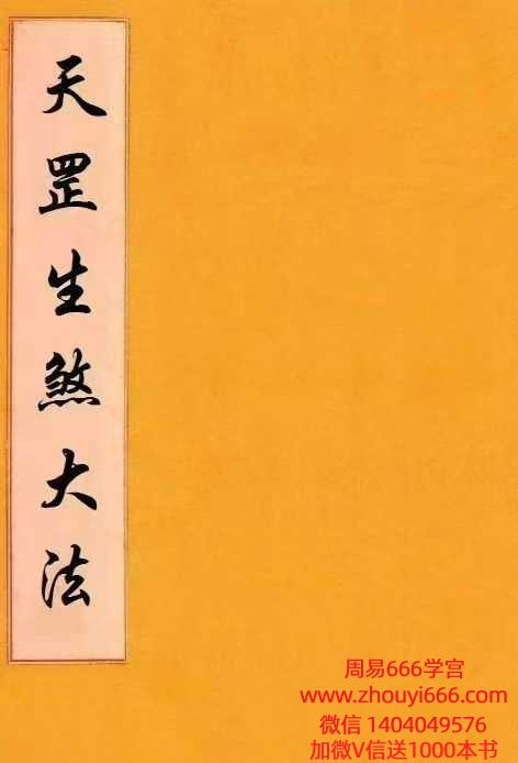 道教古籍《天罡生煞大法》25个筒子页