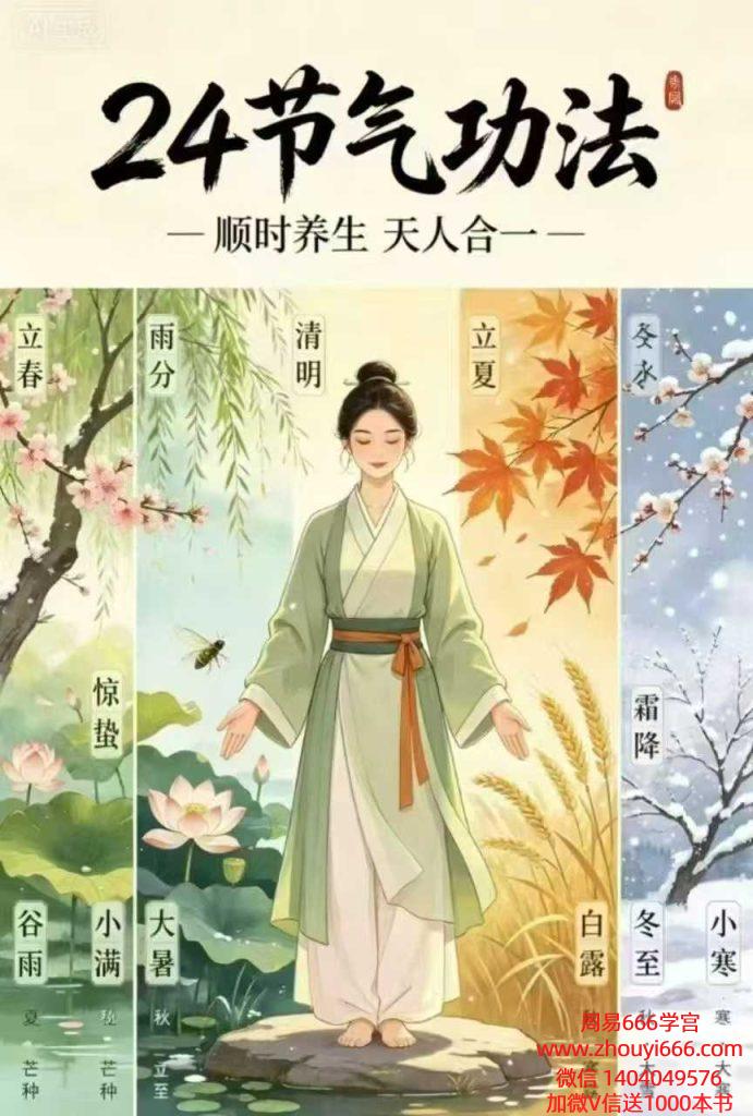 【节气功法】24节气功法课程！顺应天时，养生事半功倍！24集视频课