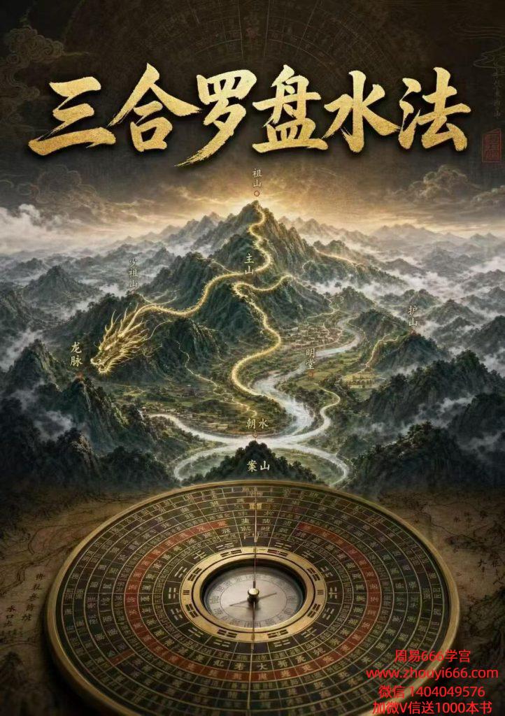 高清版《三合罗盘水法》102页