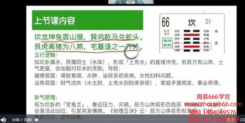朱彦泽易经64卦环境学12集视频