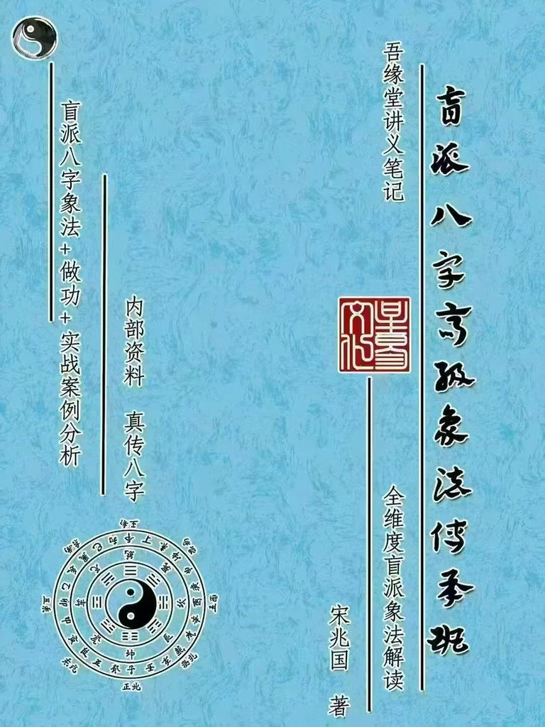 宋兆国《盲派八字高级象法传承班讲义》256页