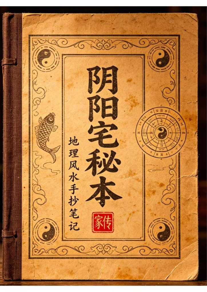 阴阳宅秘本地理风水手抄笔记-现代-43页