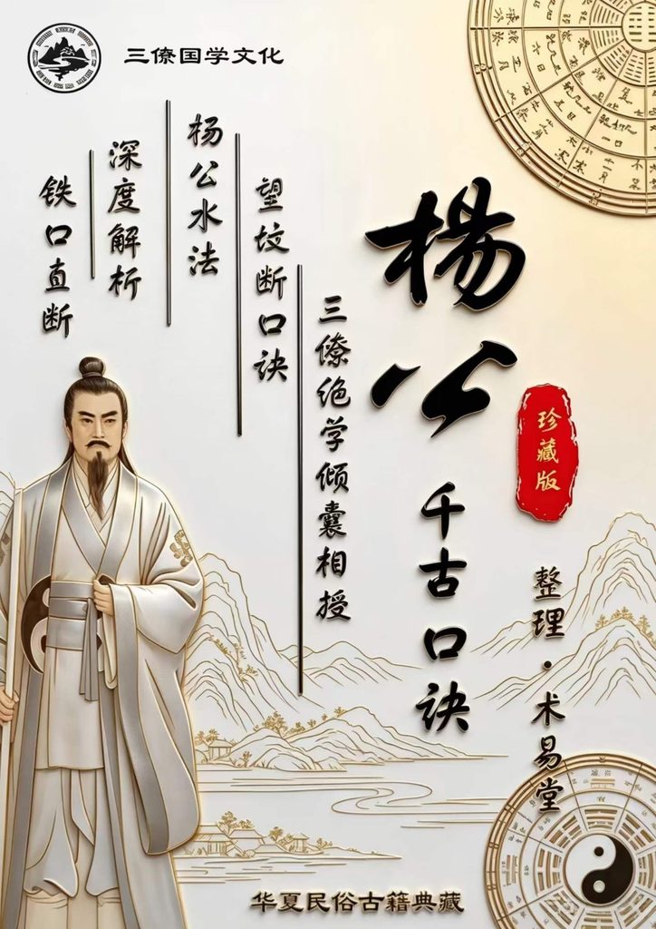 术易堂《三僚杨公水法➕望坟断·千古口诀》186页