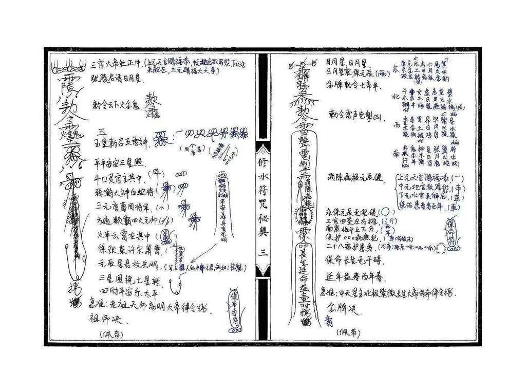 道家符咒书籍戴祥柳《​修水戴家符咒秘奥》电子版48页