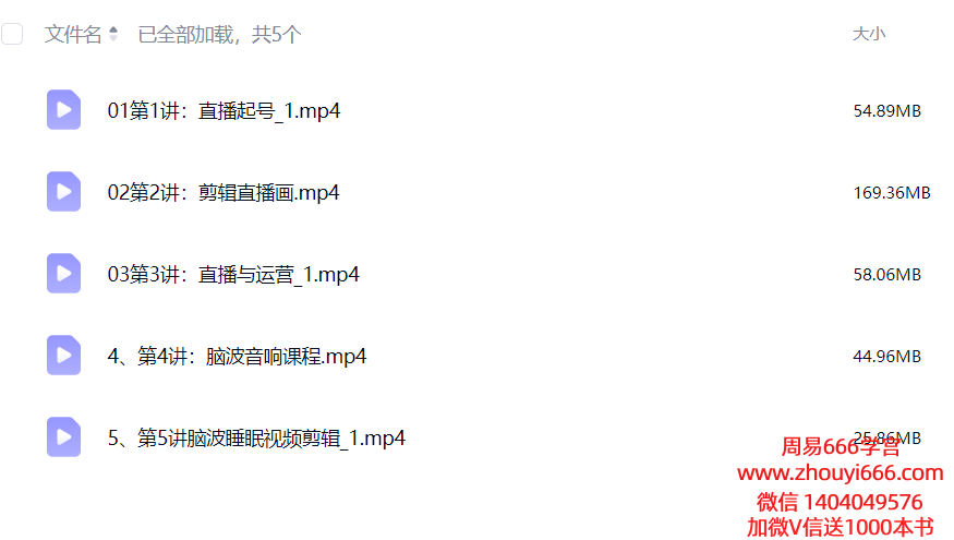 【音疗副业】音疗无人直播秘籍课5节